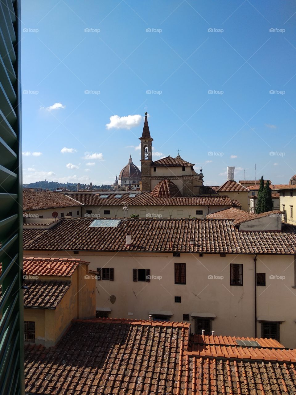 View from my room in florence....