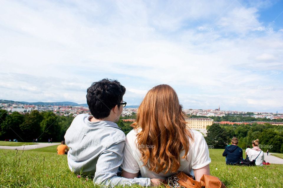 Couple in Vienna 