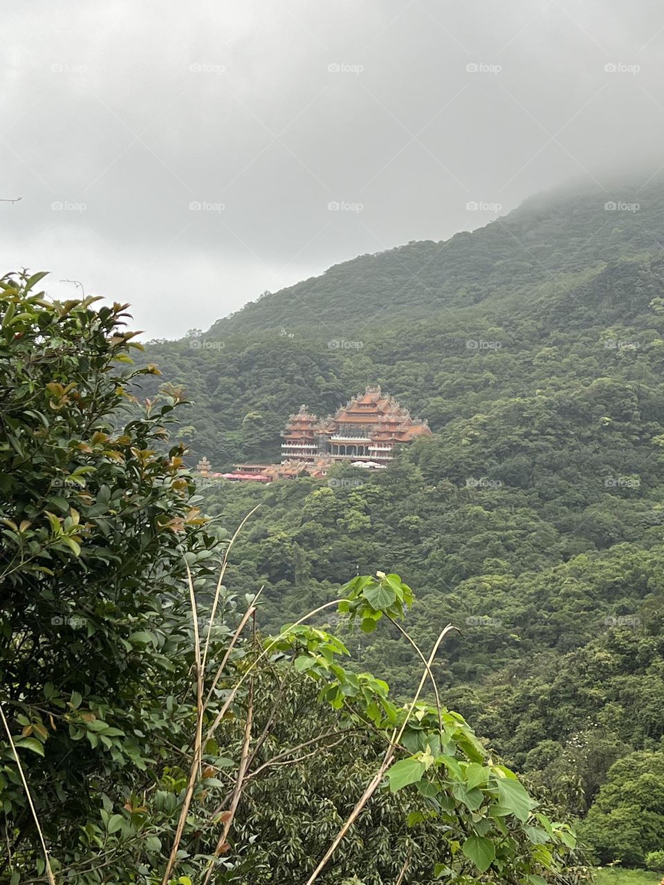 Temple in mountain 