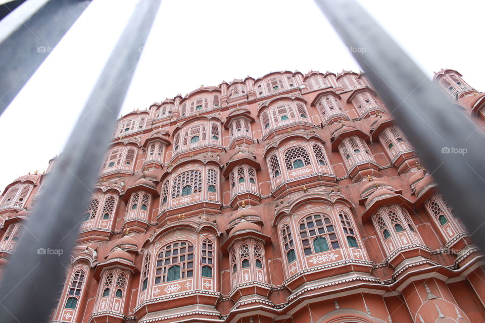 hawa mahal at jaipur ,rajasthan ,india