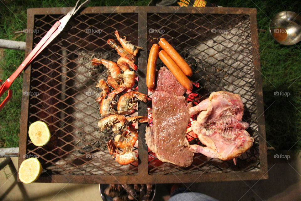 Food on the Barbie in Africa 