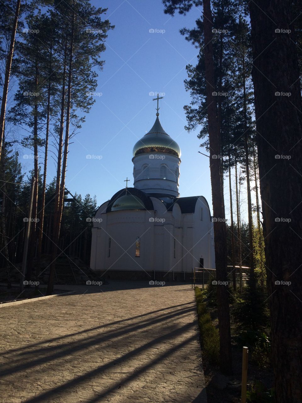 Church in the forest