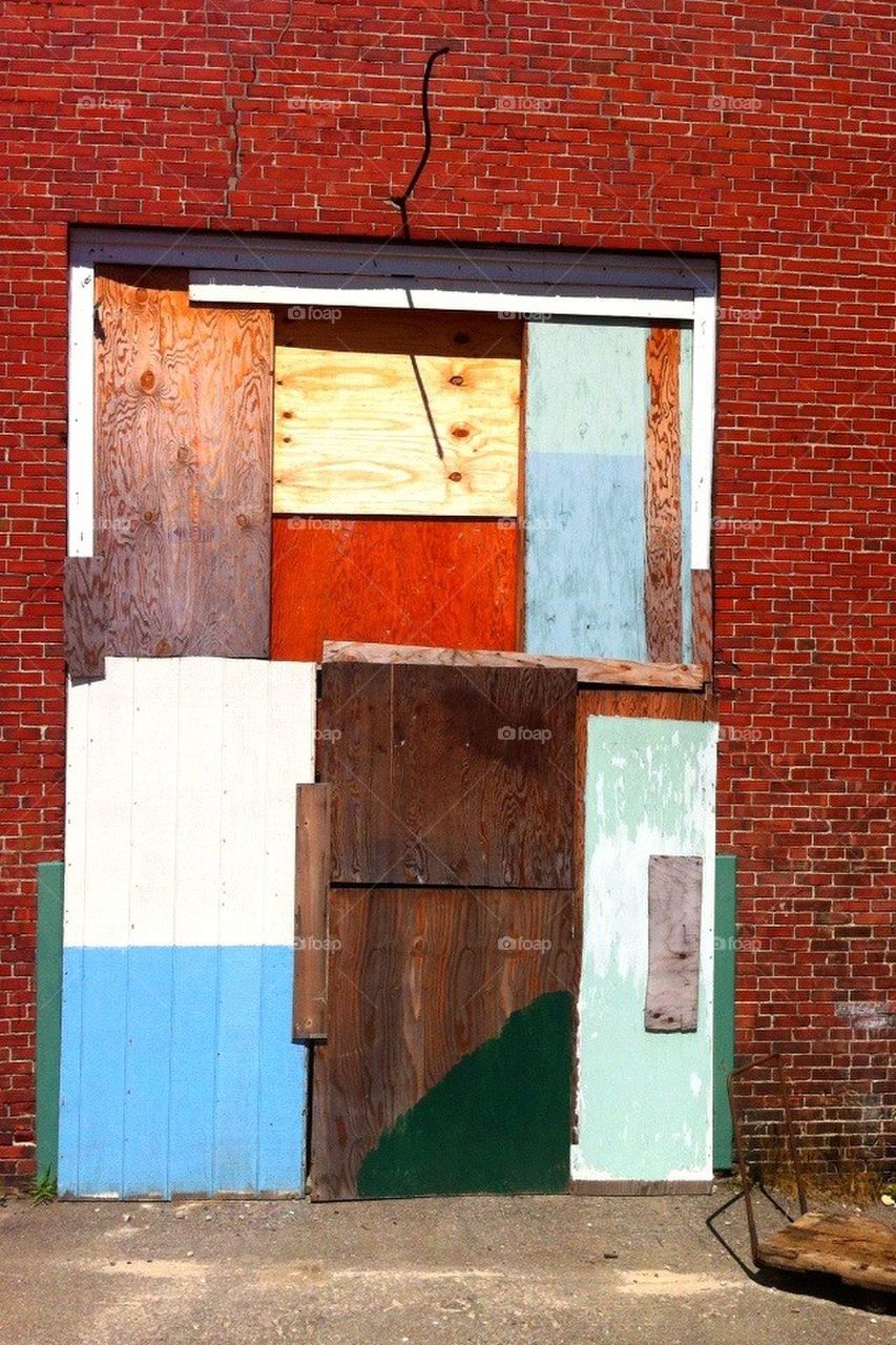 Factory door