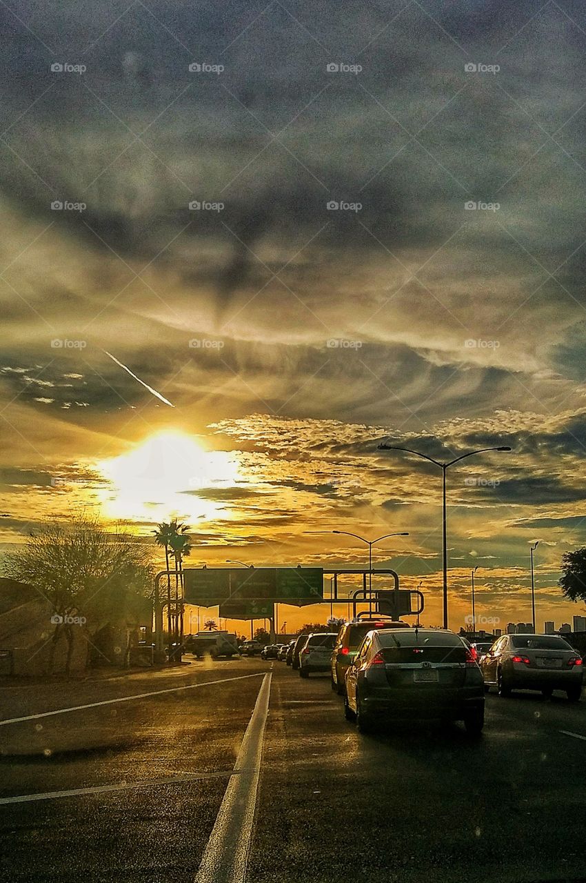 Phoenix Airport Traffic