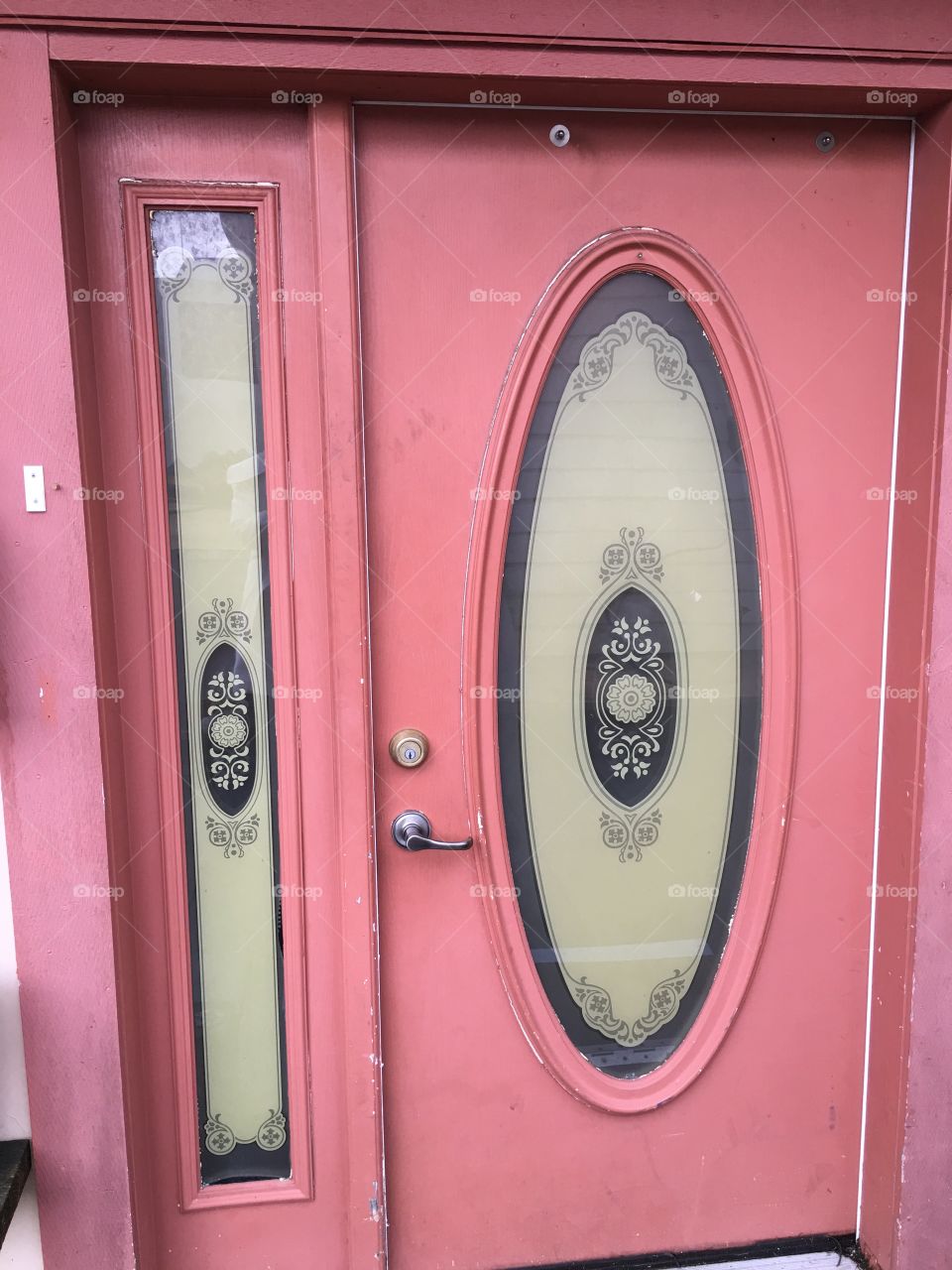 Pink door