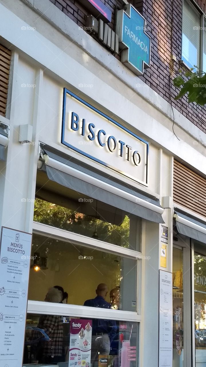 Biscotti bakery in Madrid