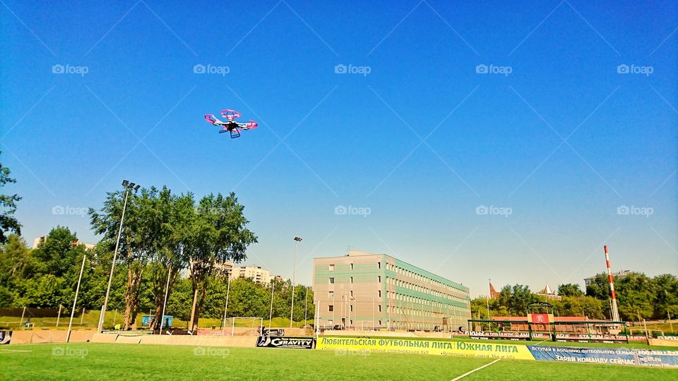 Flight, flying drone