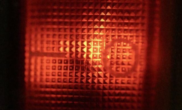 Abstract photo of a power switch