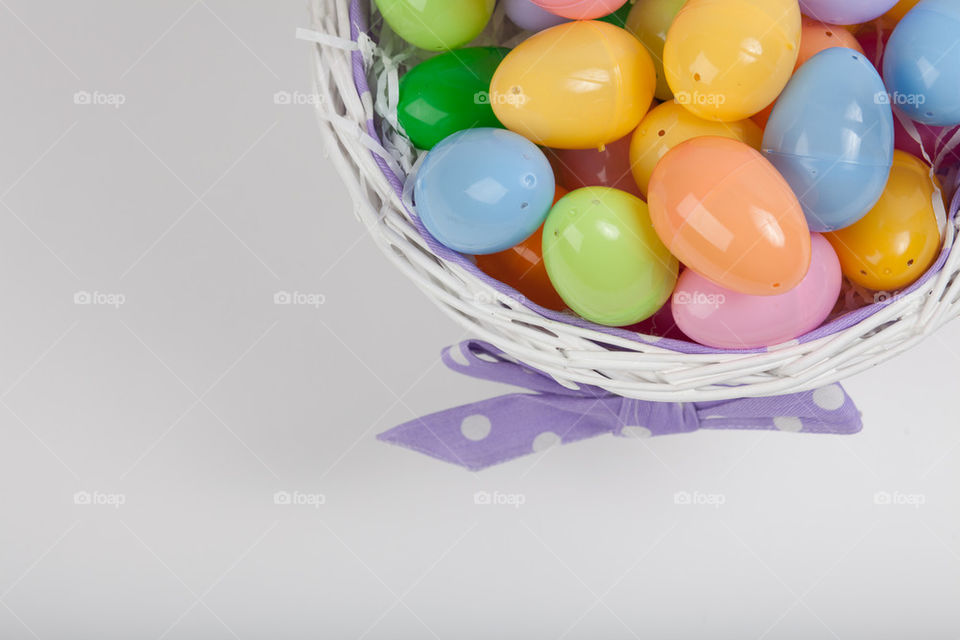 Easter egg basket