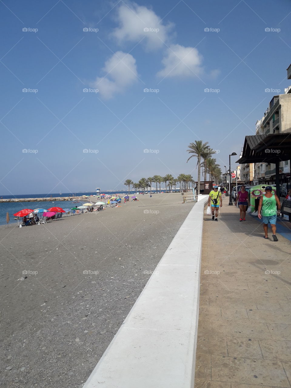 Paseo marítimo de mi pueblo.