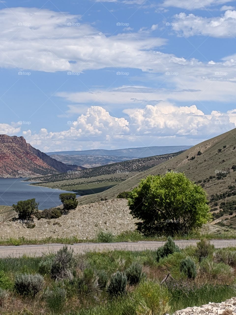 Colorado mountain Mesa lake