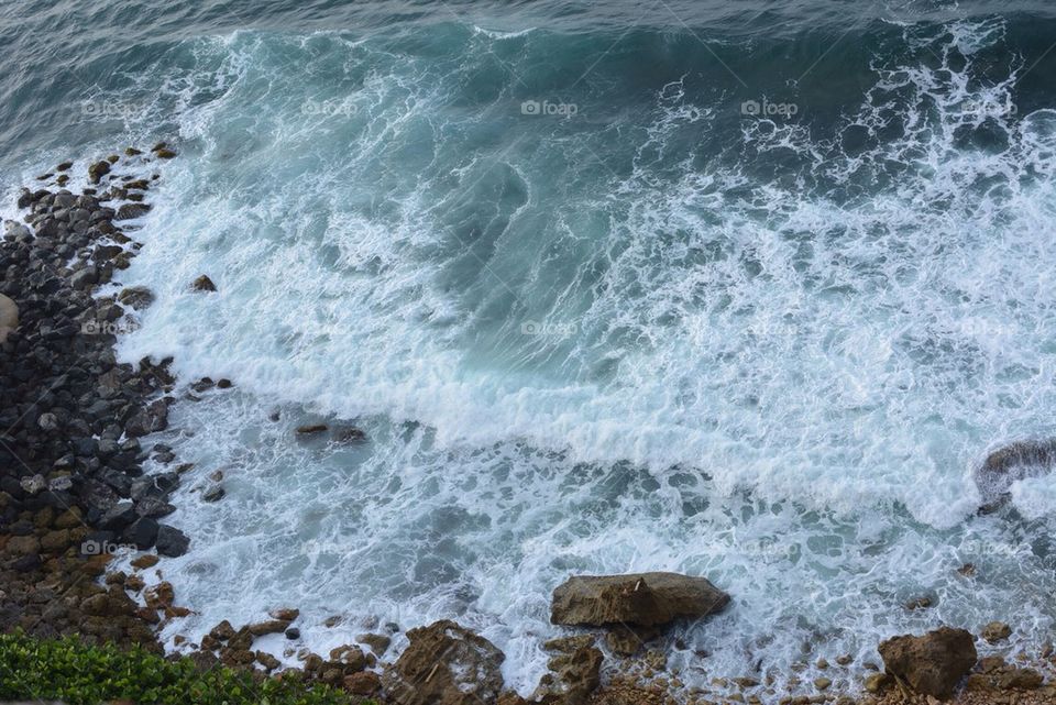 Old SanJuan beach from top