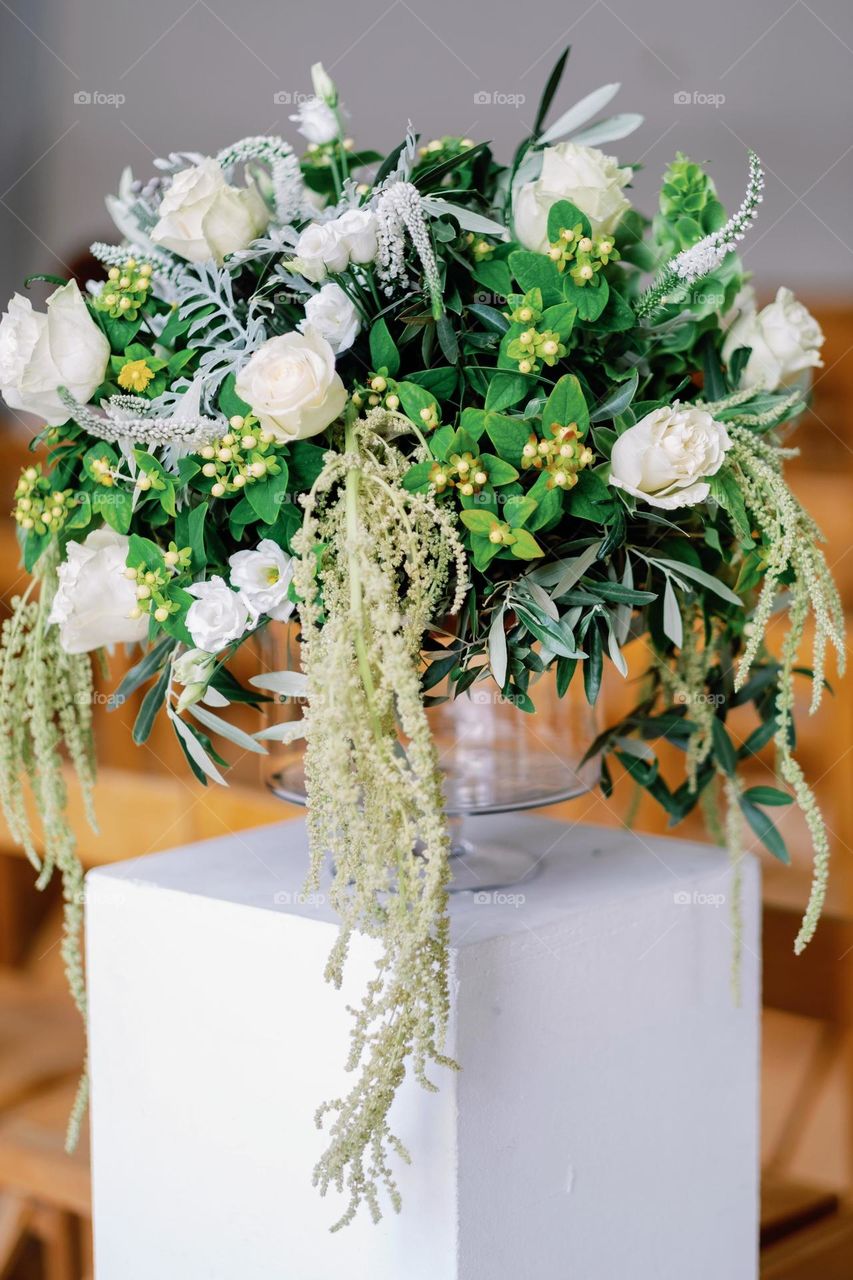 Flowers in a vase