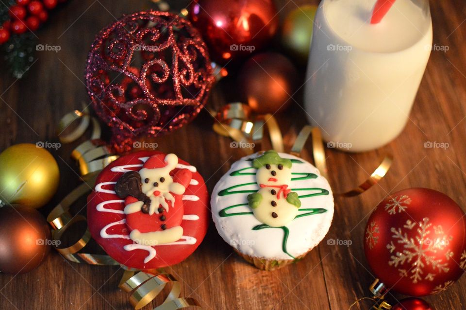 Preparing snacks for Santa