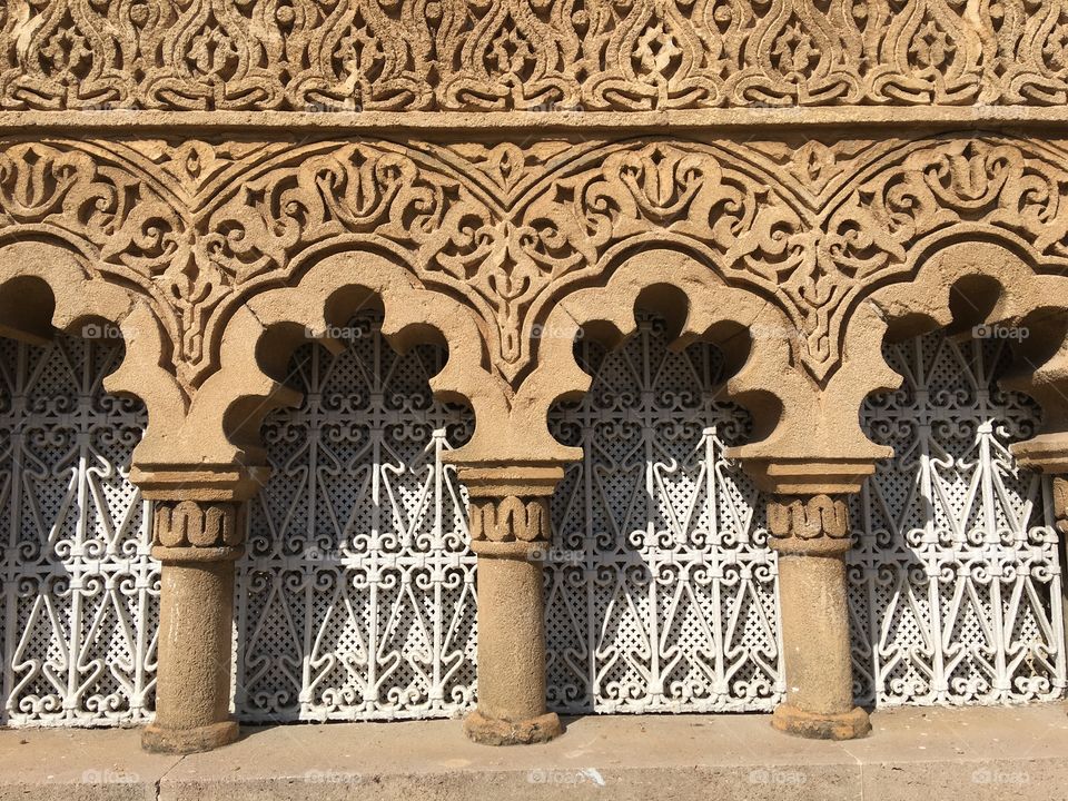  Ornate Moroccan architecture 