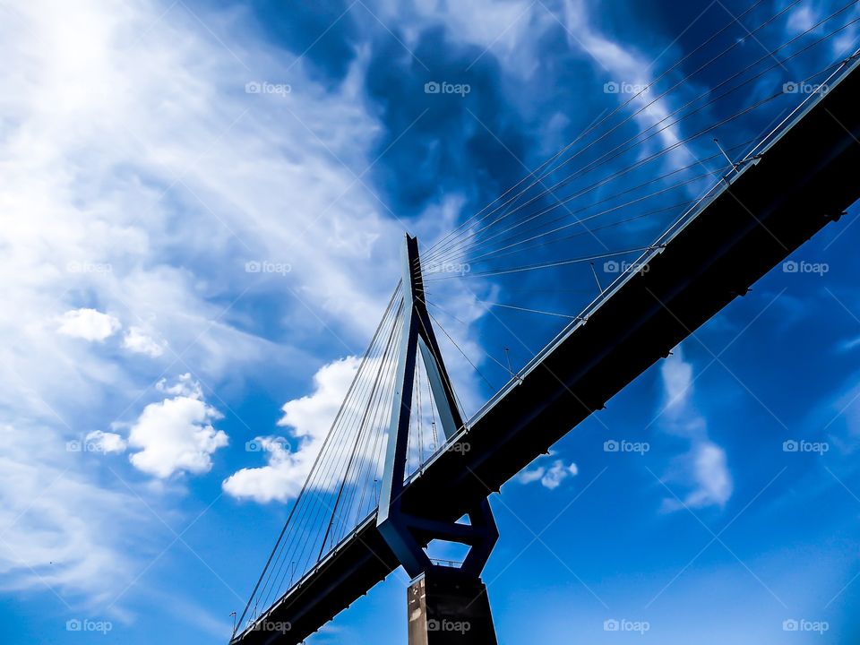 Köhlbrand Bridge Hamburg 