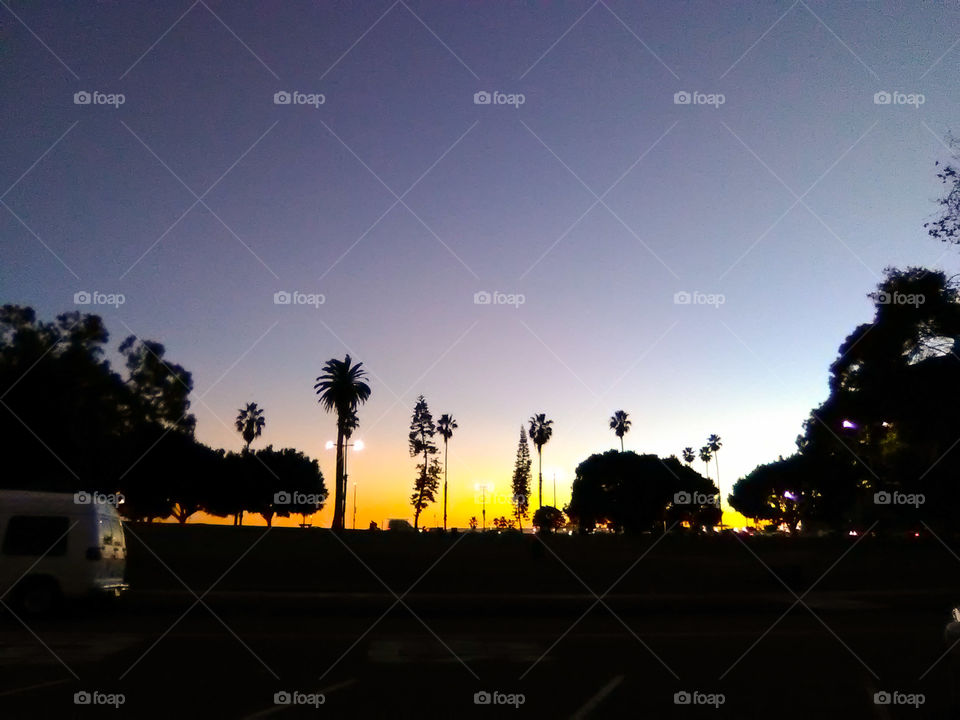 Long Beach sundown