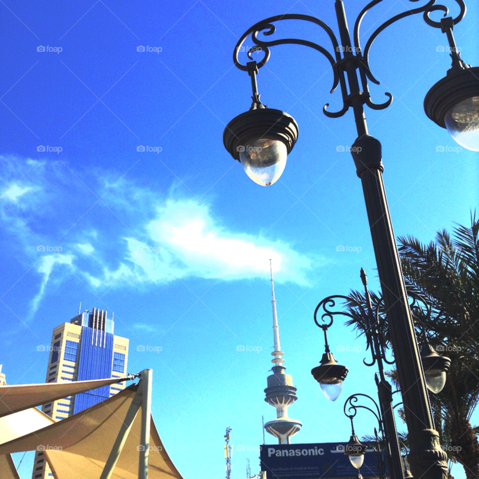 sky happy blue clear by Atierene