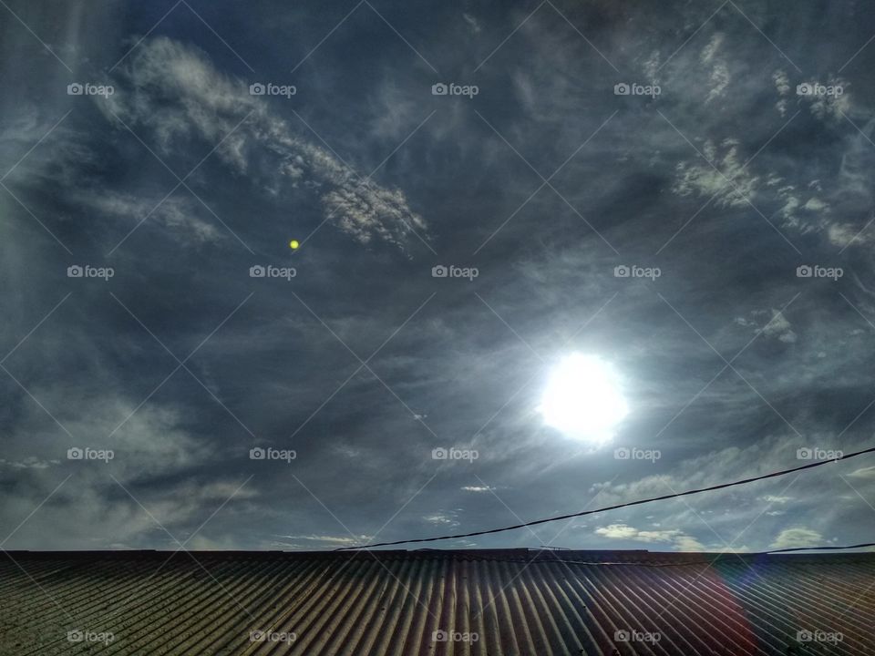 Mentari di pagi hari yang cerah