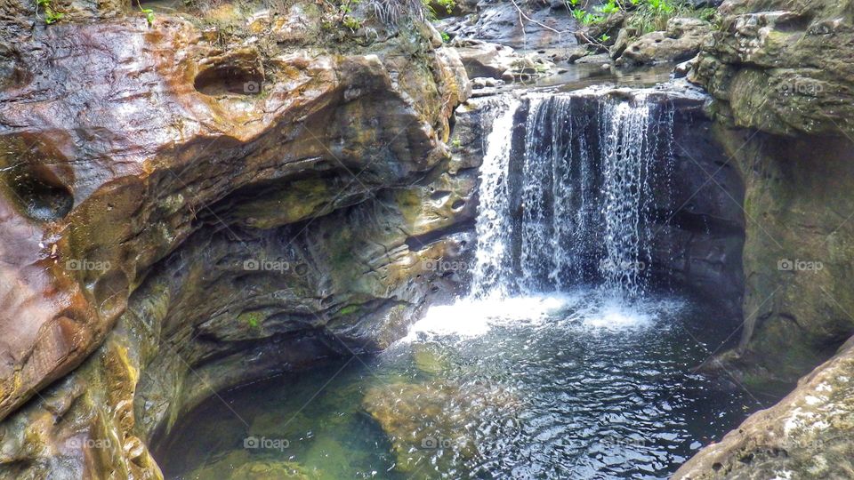 River trecking in Okinawa