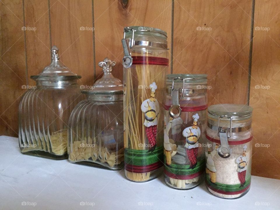 Kitchen canisters 