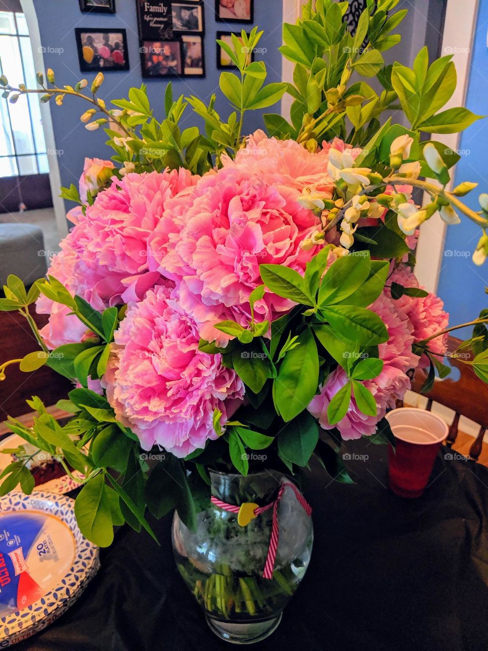 Peony bouquet