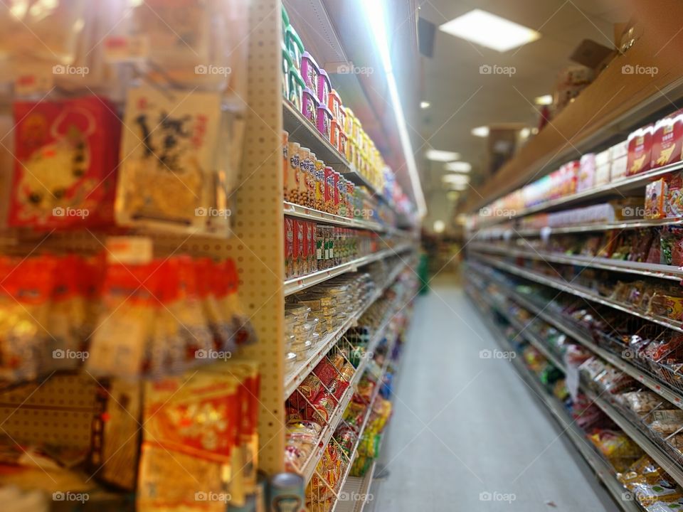 Supermarket Aisle