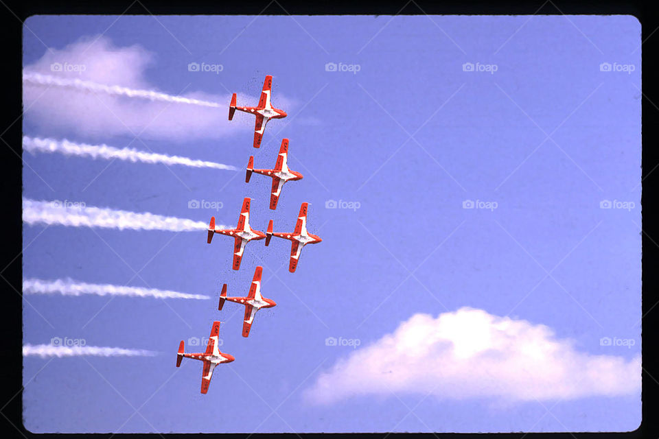 Canadian Snowbirds Calgary Stampede