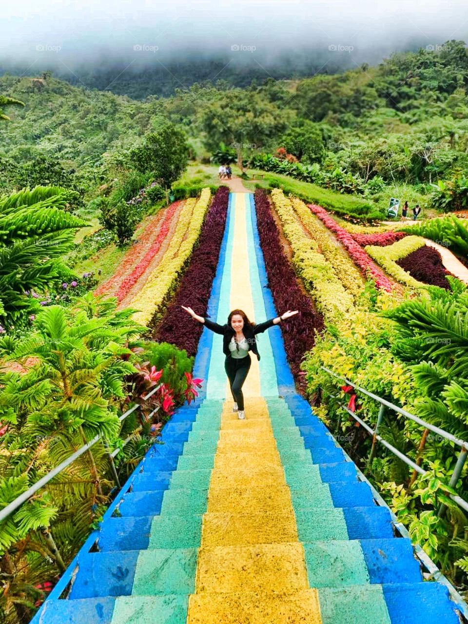 Road trip to Sirao Garden In Cebu Philippines