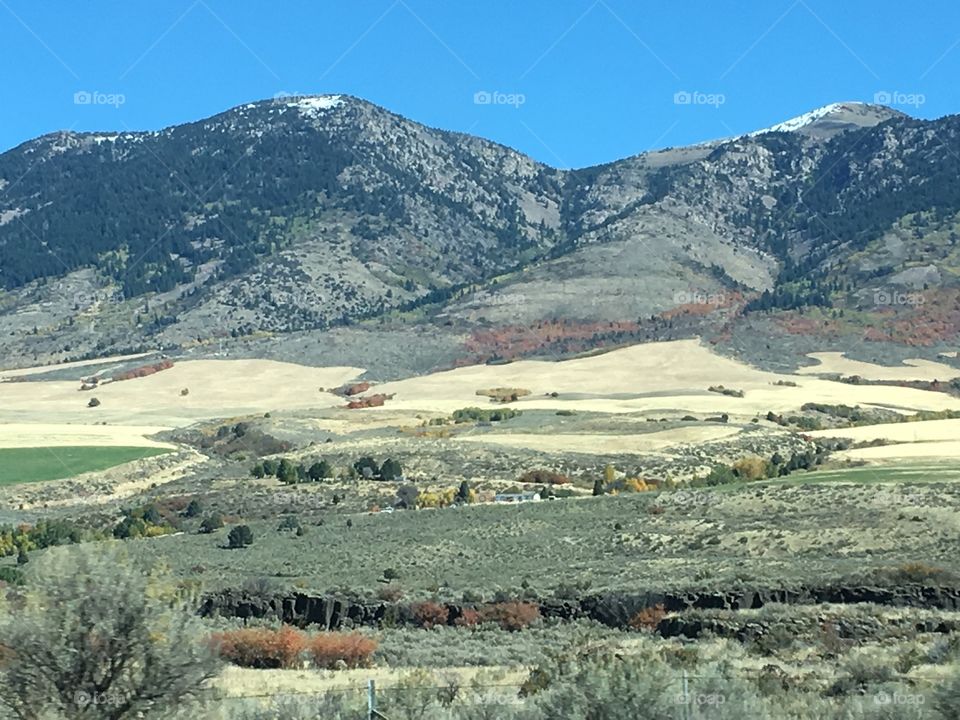 Mountain landscape US