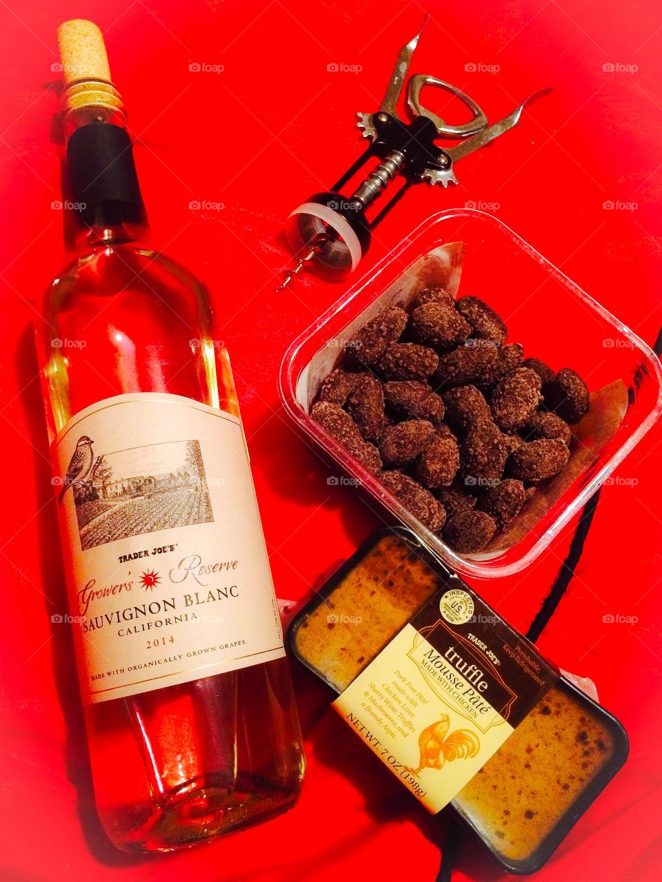 Trader Joes - Date Night In. Pop in a movie, and have some of the finest ;)