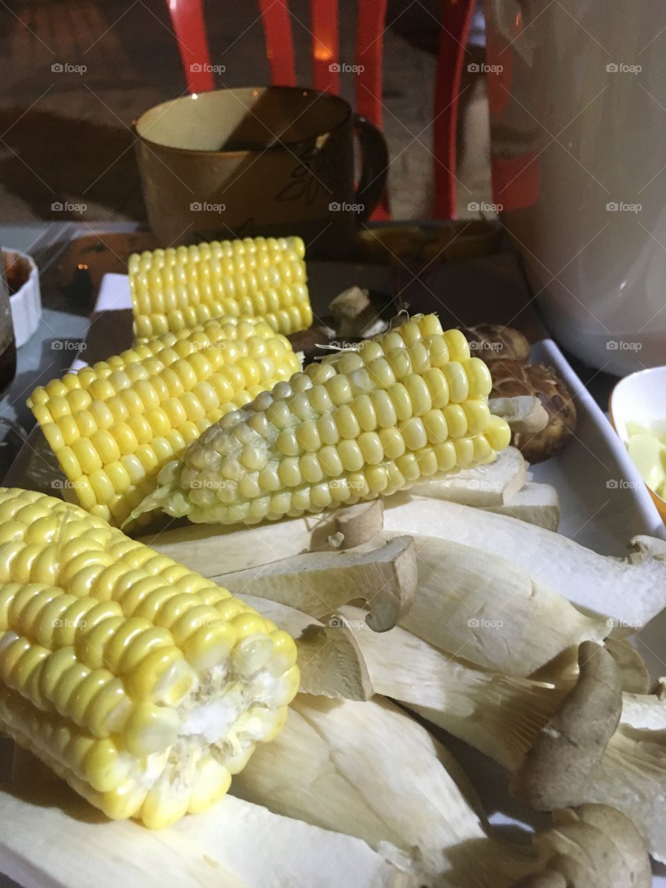 Corns barbeque party