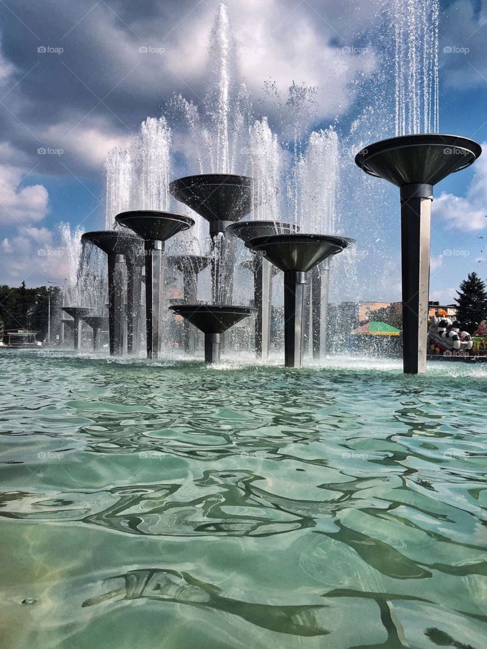 Art object - city fountain