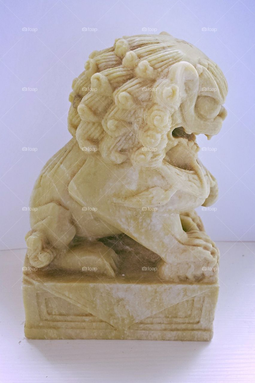 Chinese Jade Fu Lion