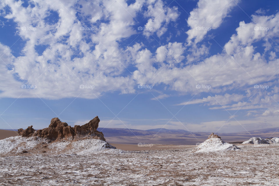 Atacama Desert in Chile.