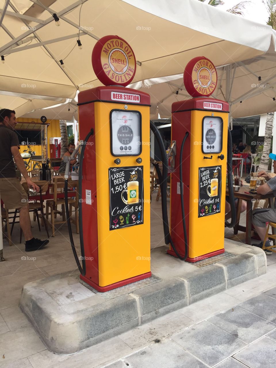 Beer station in Lanzarote Canary Islands 🇮🇨