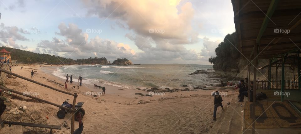 Klayar menjelang senja