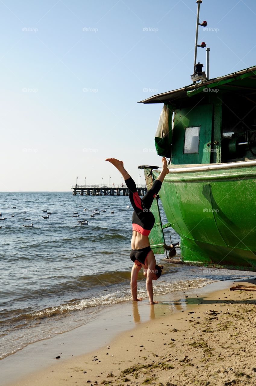 Fitness at the Baltic Sea coast 