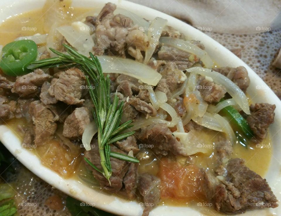 Ethiopian Lamb Stew
