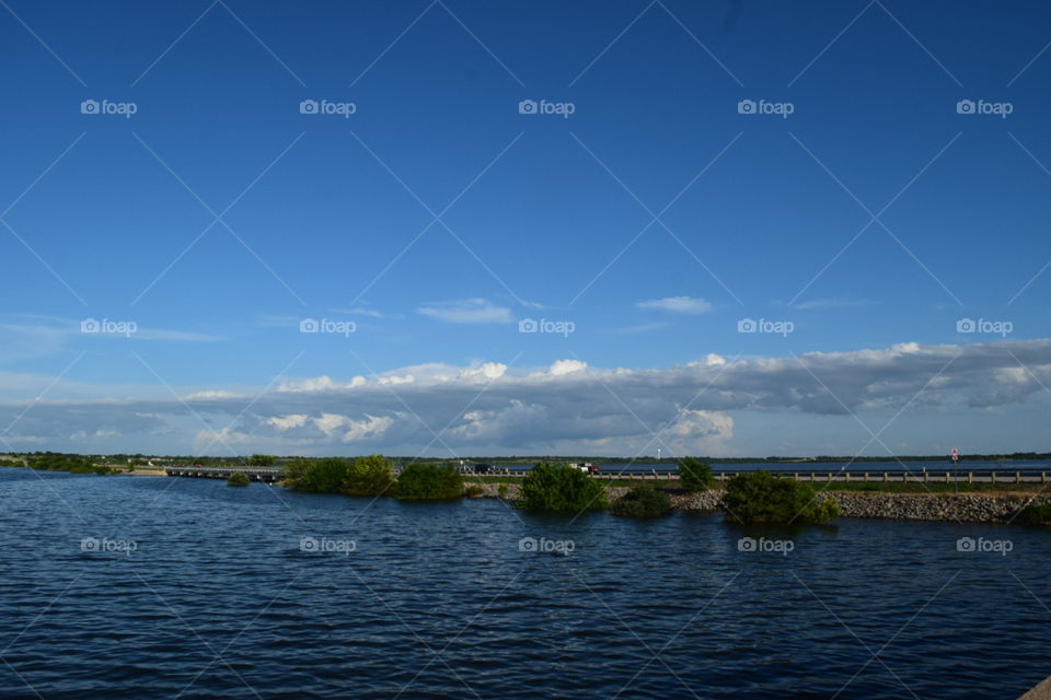 Lake Lavon. Beautiful Texas Lake Lavon