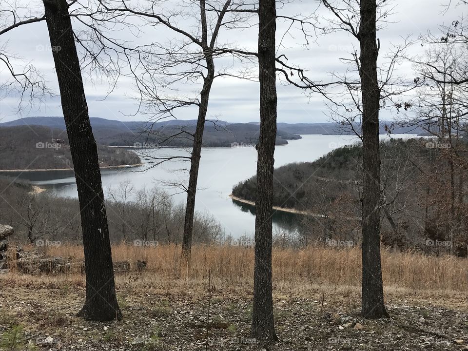 Beaver lake in Arkansas