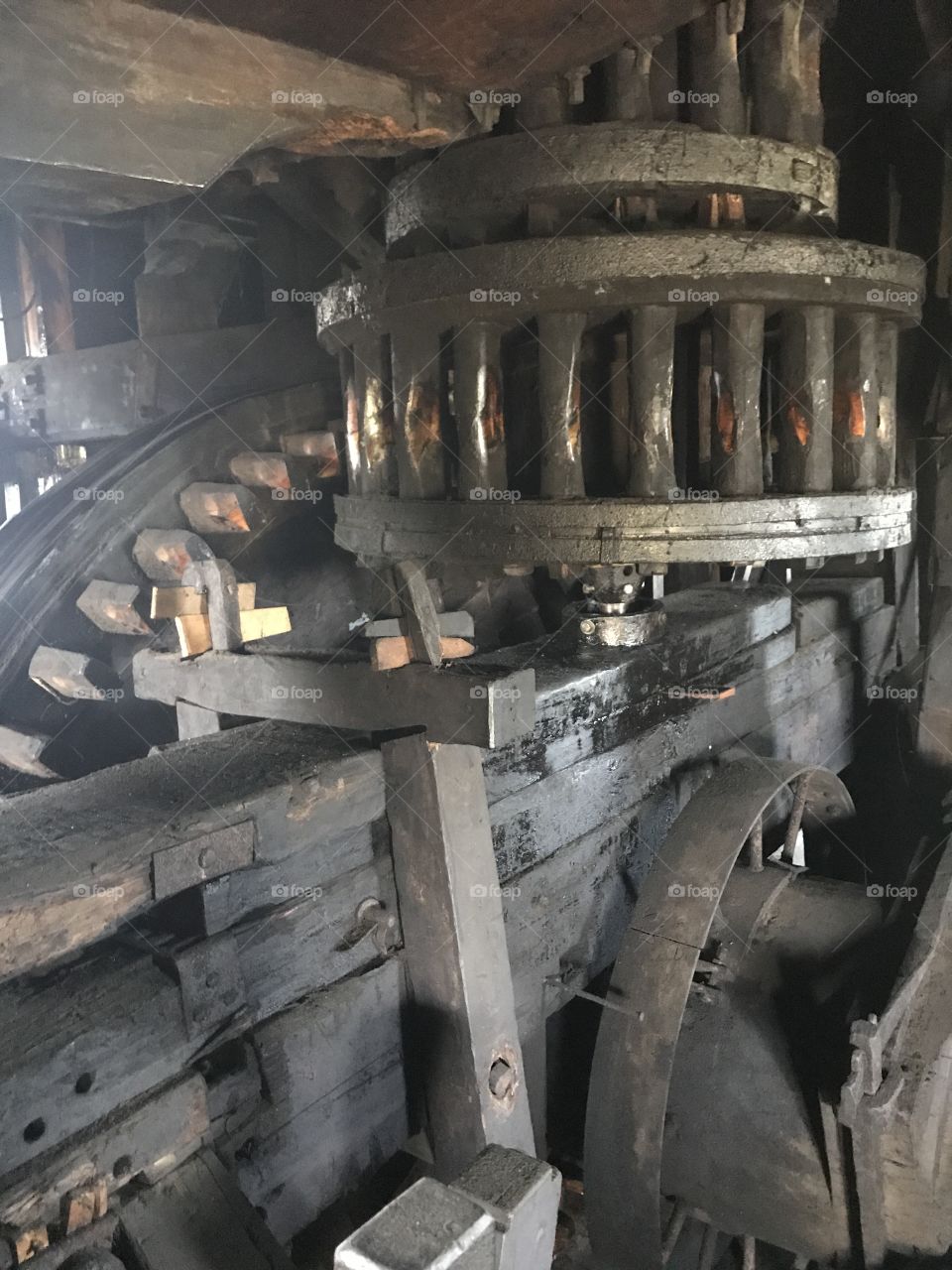 Windmill 
Inside
Old 
Working
Wood
Zaans 
