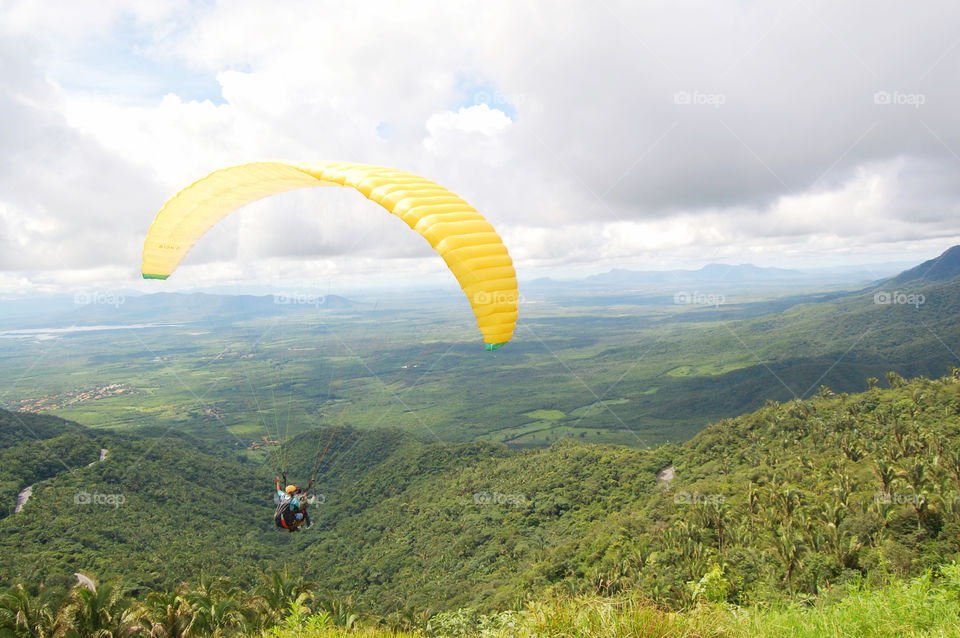 Paragliding in Brasil 