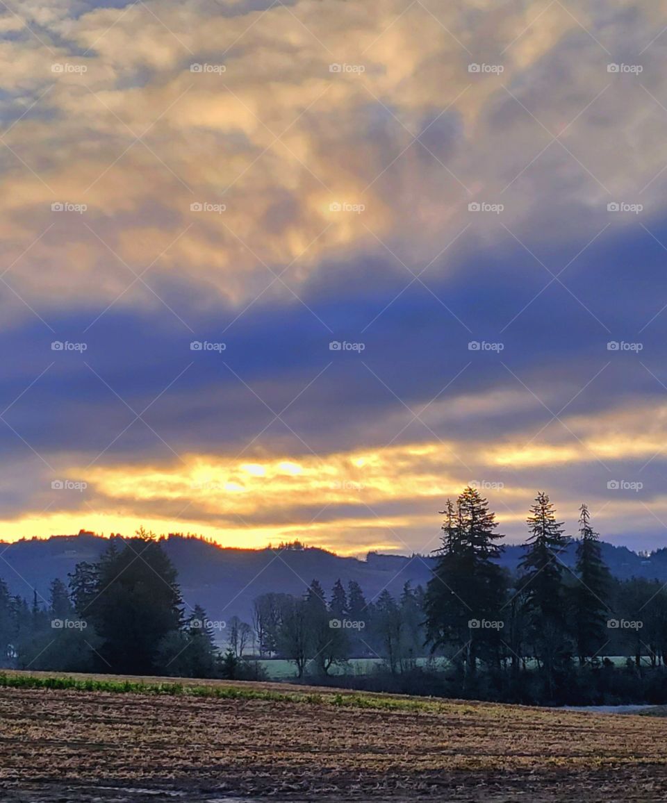 This is an Oregon Sunrise