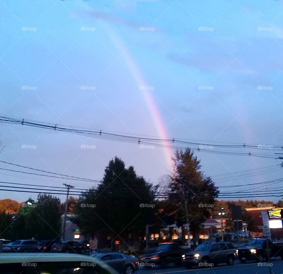 suburban rainbow