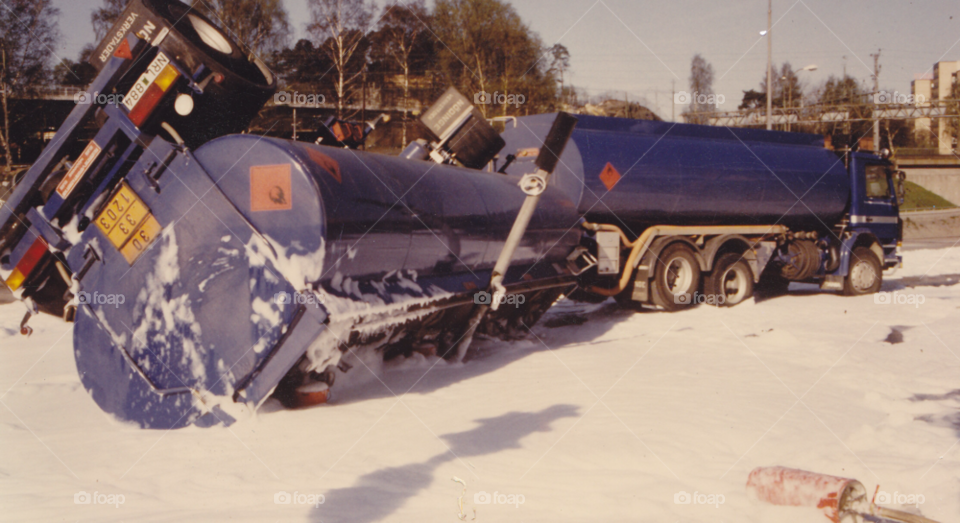 solna traffic accident foam by MagnusPm