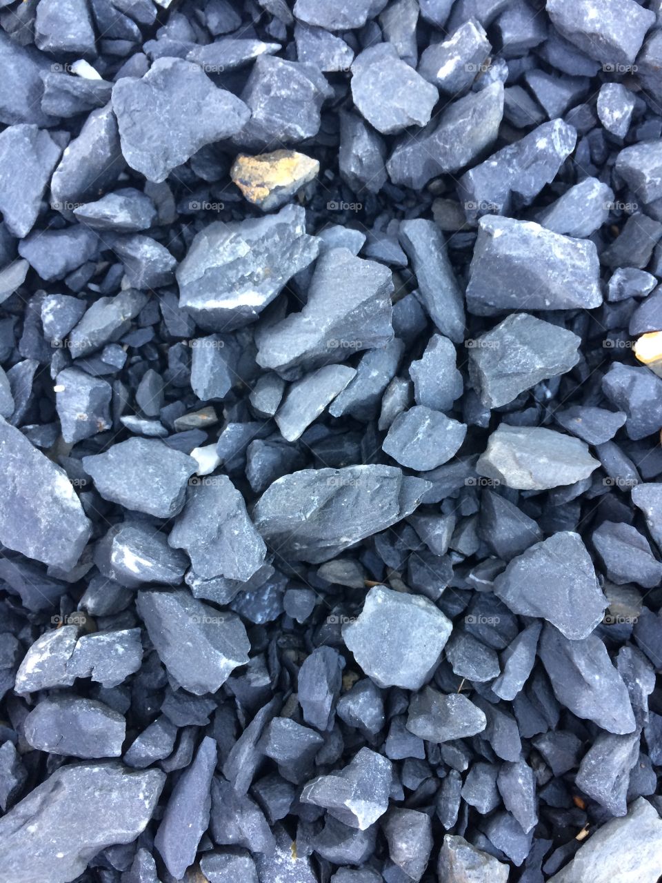 Gravel rocks close up