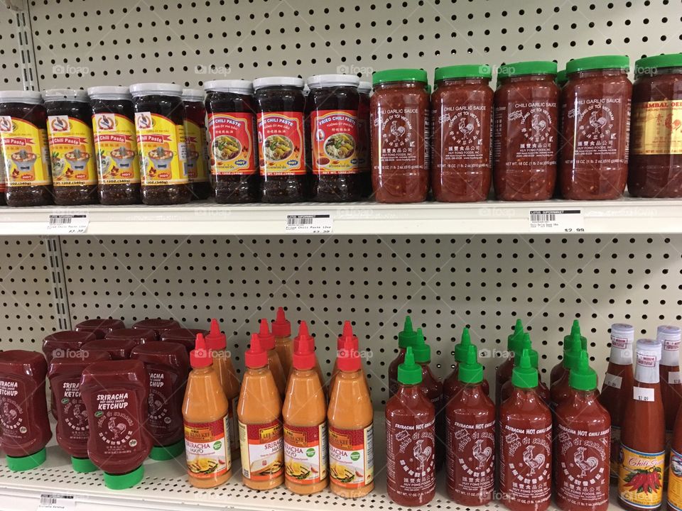 The yummy aisle in the Asian story ✌🏼️