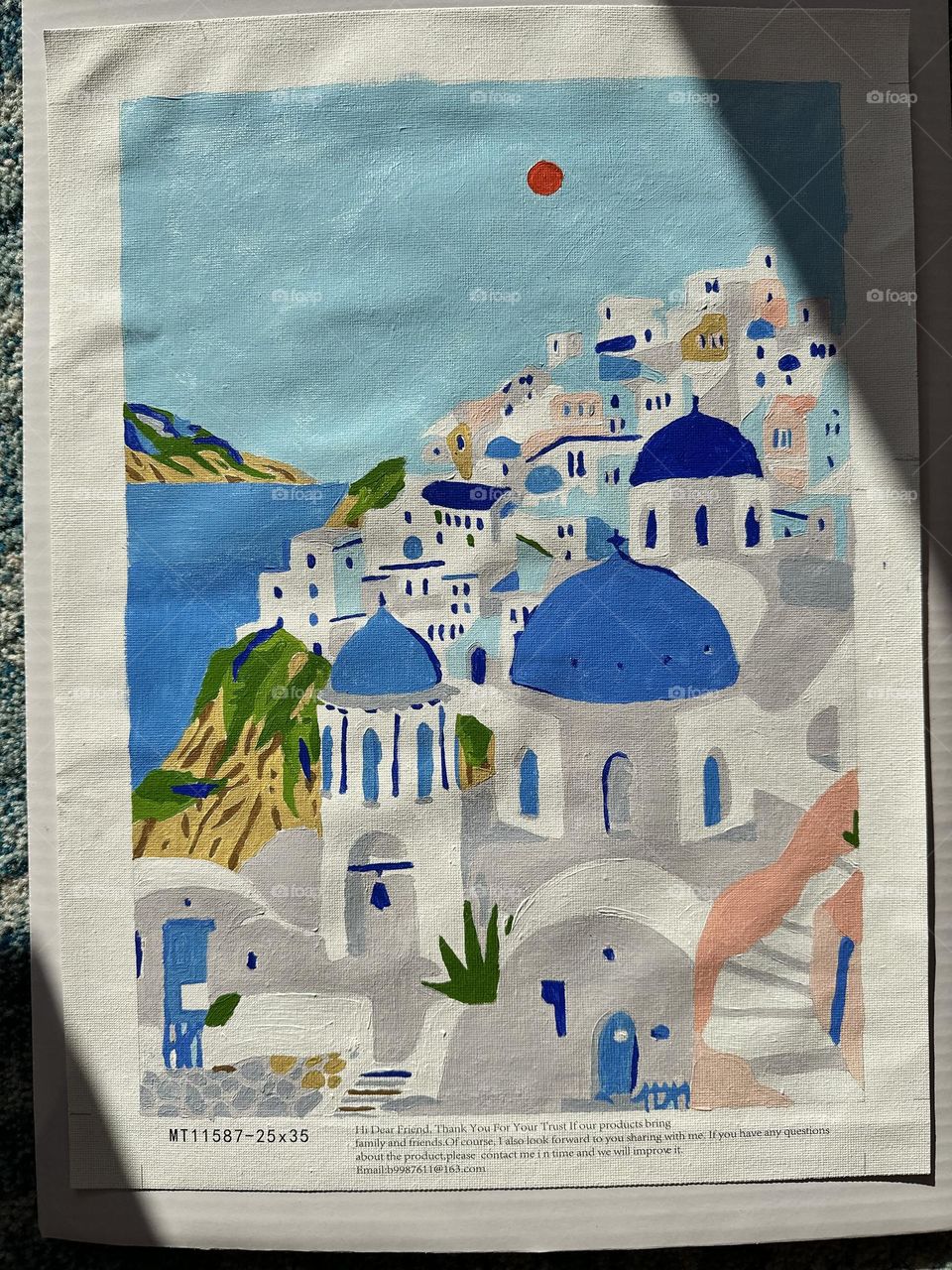 Making art at home, doing a paint by number, painting pictures at home, fun projects at home, crafting at home, getting creative at home