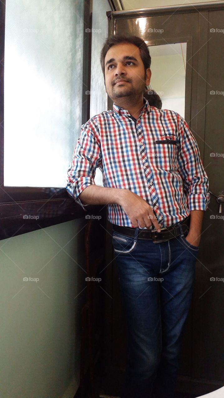 indian boy in casual dress pic